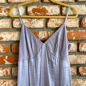 Shimmery Lilac slip dress - Anthropologie